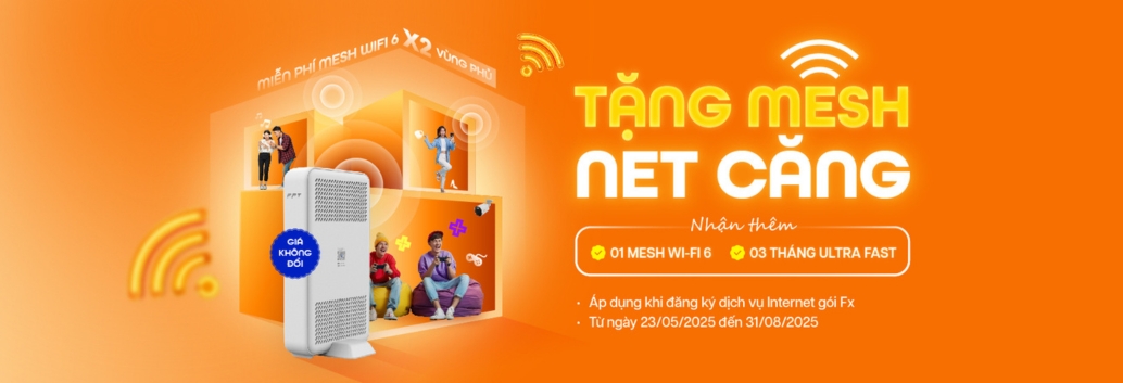 Tặng Mesh Nét Căng